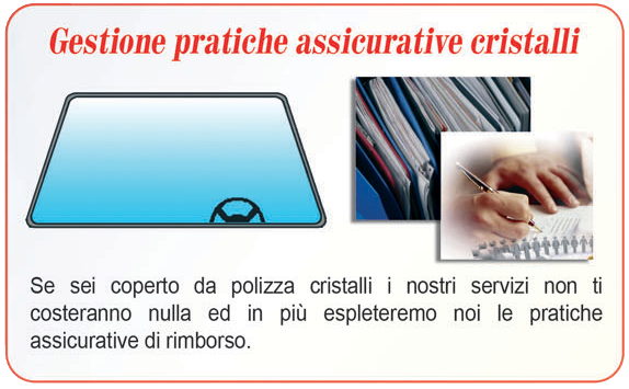Gestione pratiche assicurative cristalli