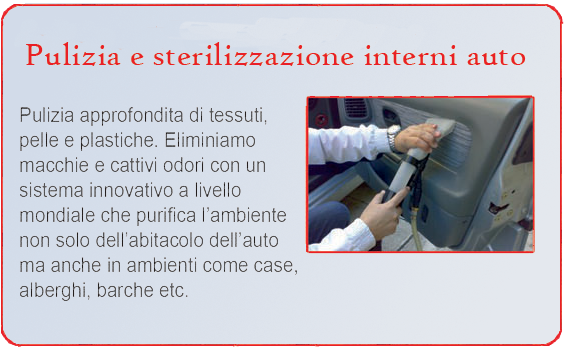 Pulizia Interni Auto